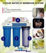 4 stage water Ultrafiltration (UF) membrane system